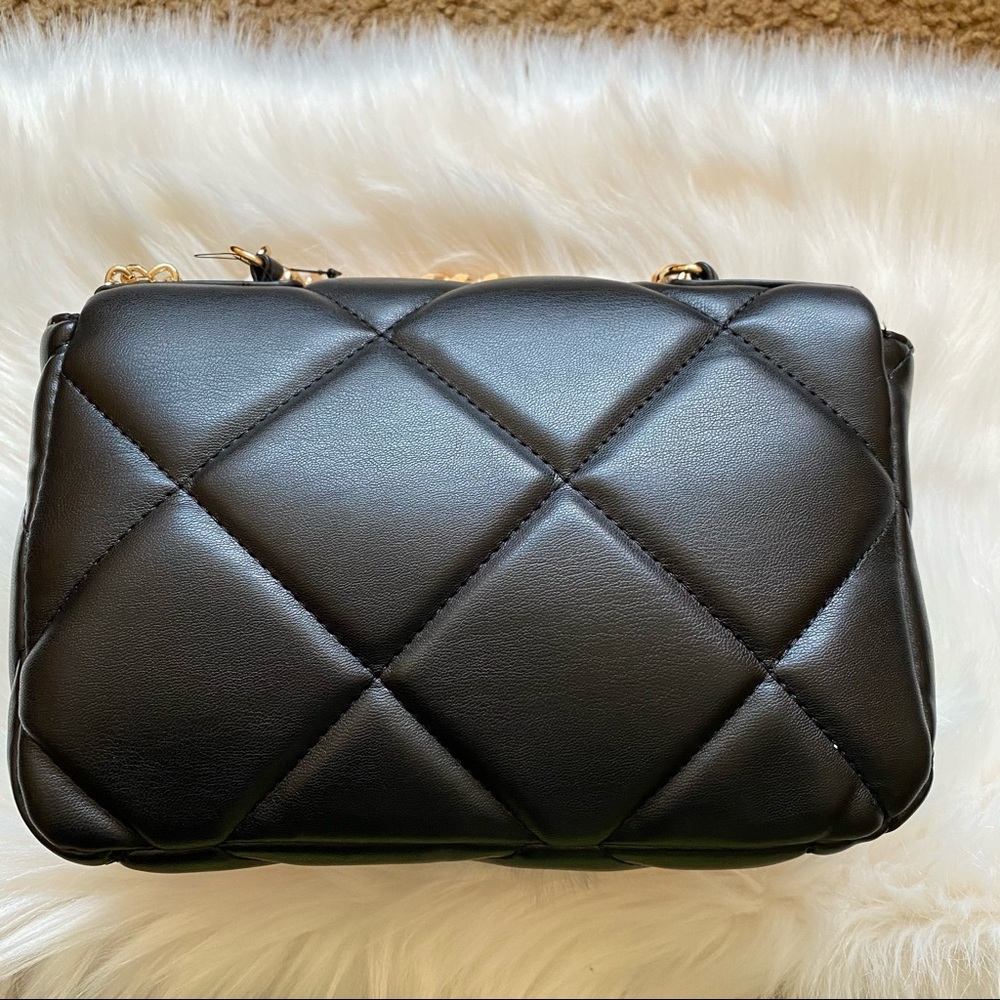 Badge Mischka vegan leather black purse - Picture 4 of 12